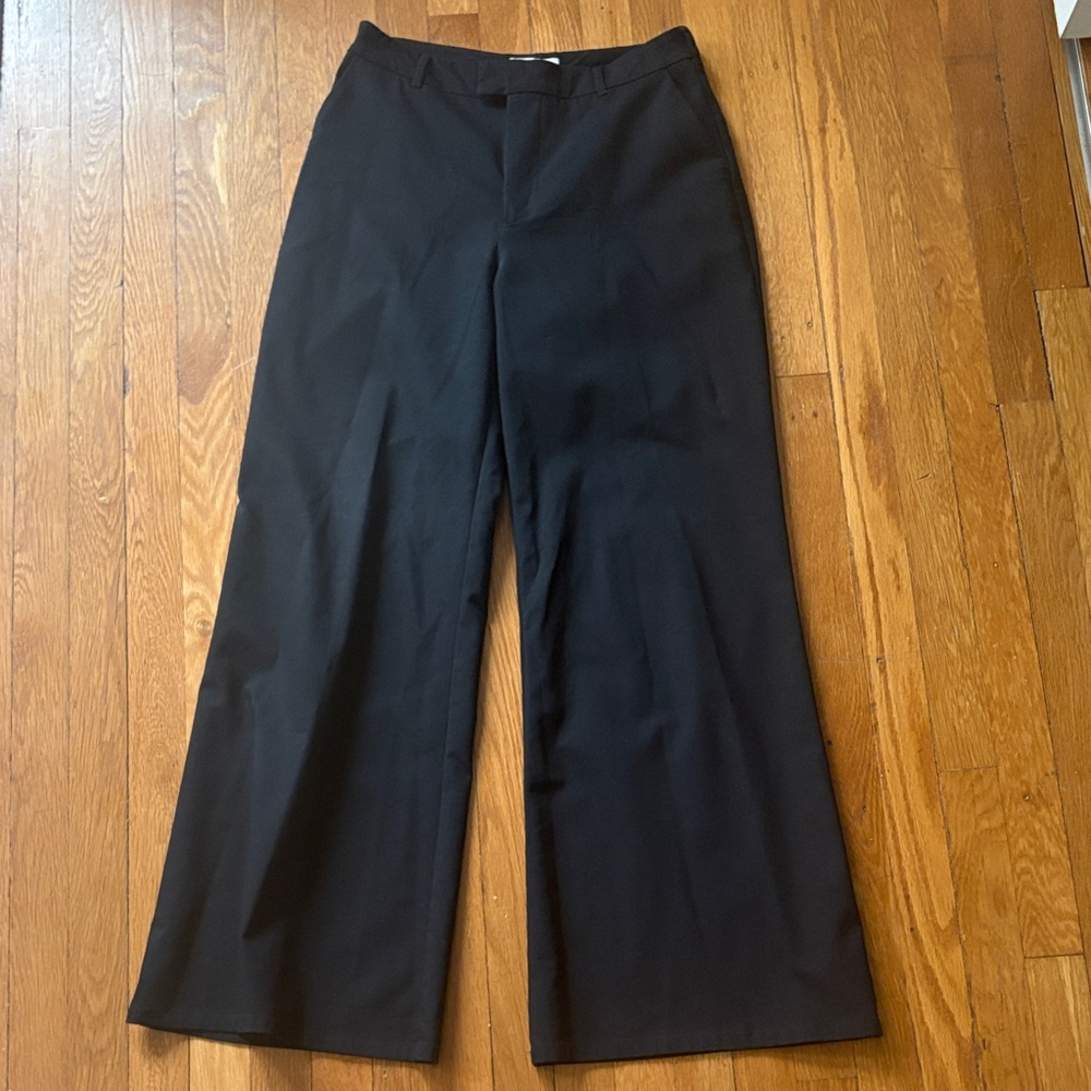 Kallmeyer New York - Wide Leg Black Women's Dress Pants